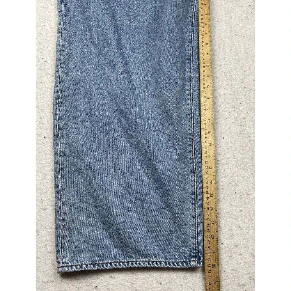 Gap Super Baggy Fit Men’s Size 38x32 Blue Cotton Denim Jeans 2025